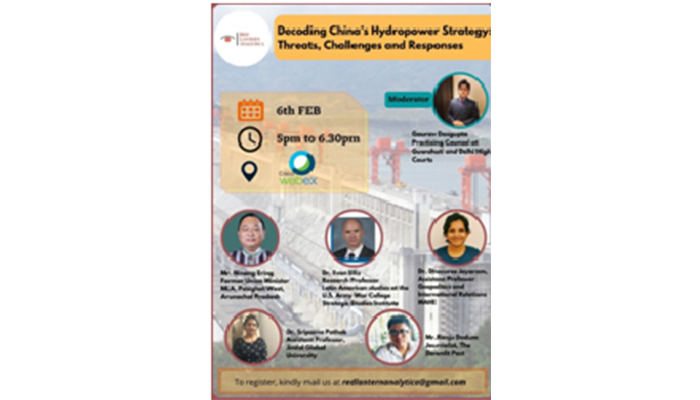 Decoding China’s Hydropower Strategy: Threats, Challenges and Responses