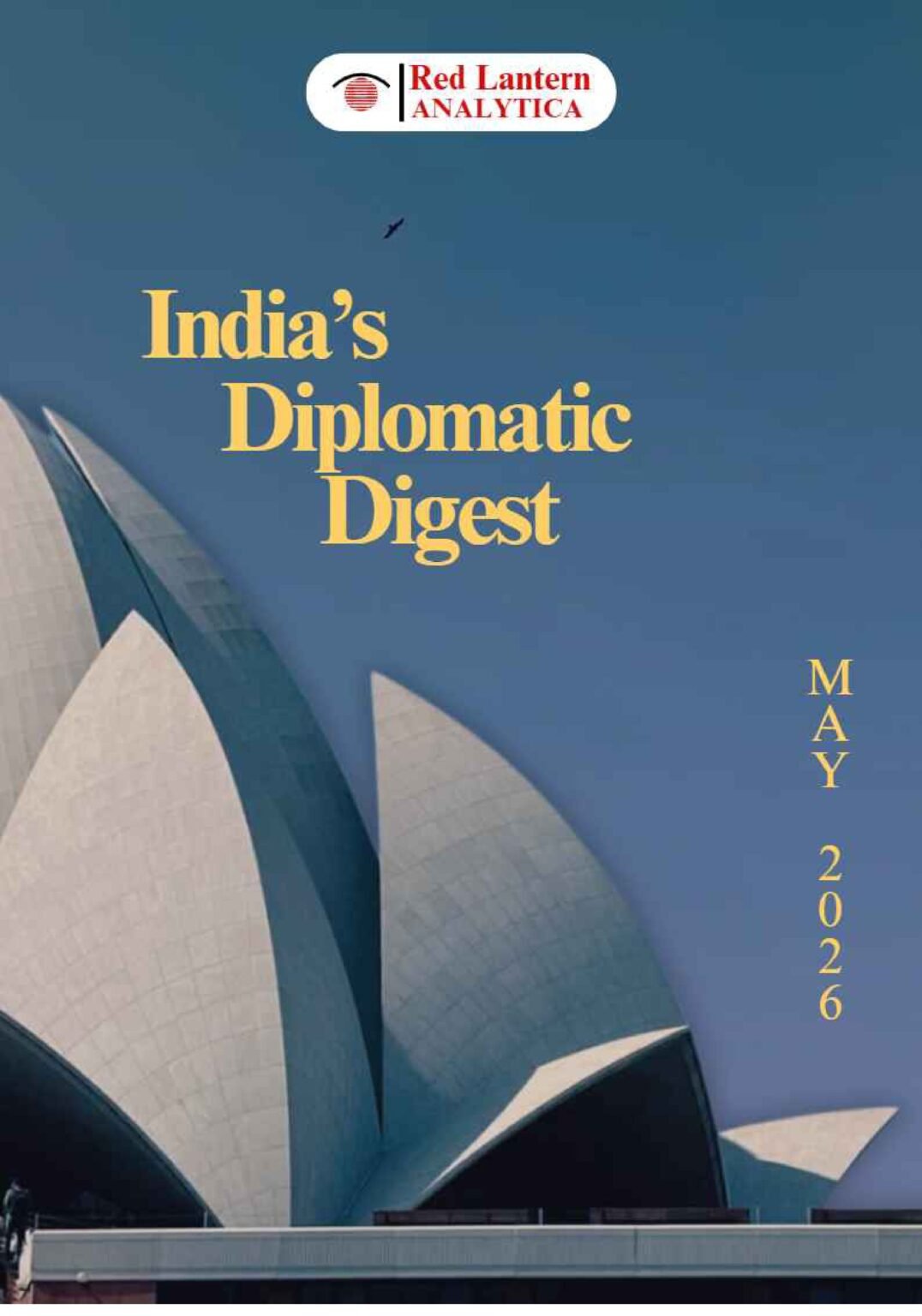 India’s Diplomatic Digest cover — May 2026