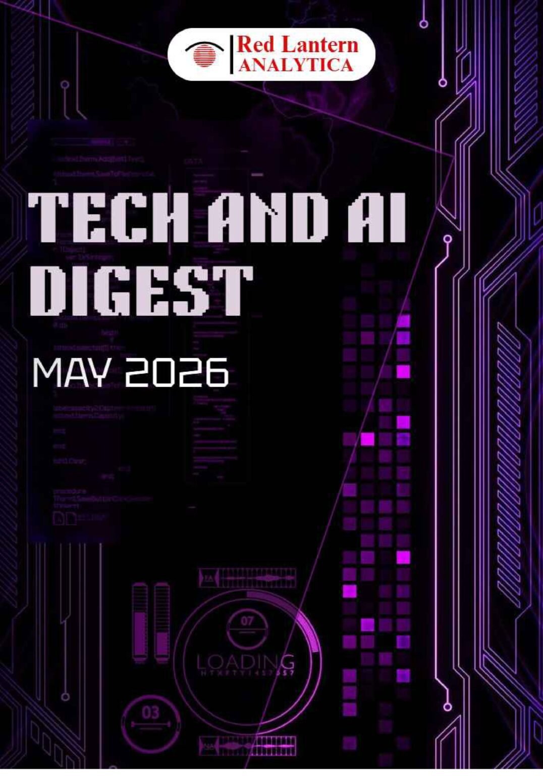 Tech & AI Digest cover — May 2026